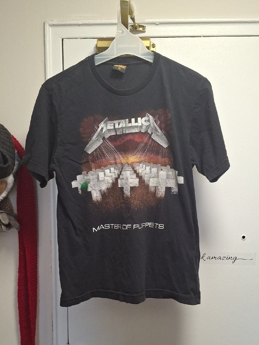 Metallica Master of Puppets Graphic Tee - Consulado do Rock - Black